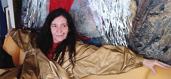 Nisete Sampaio - contempor�nea abstrato expressionista.