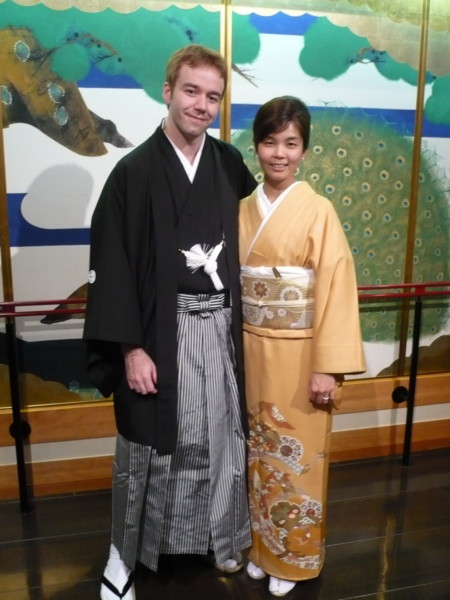 At Rie�Ls (Tomokos sister) wedding