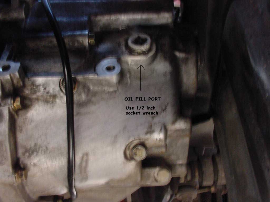 2000 Nissan maxima manual transmission drain plug #3