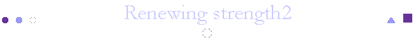 Renewing strength2