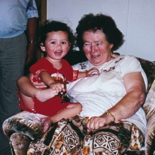 with Grand-Grandma