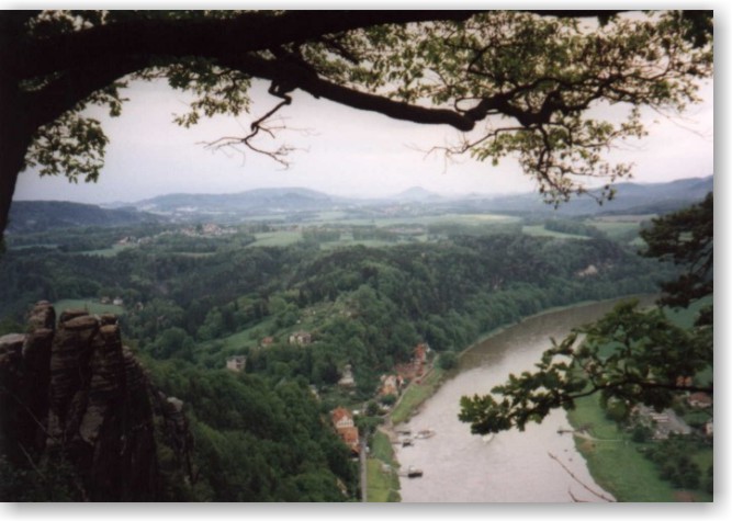 "Saxony Swiss", Bastei View