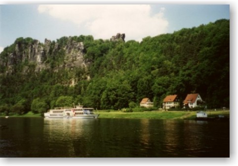 Elbe Sandstone Mountains. Saxony