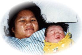 Mom and me