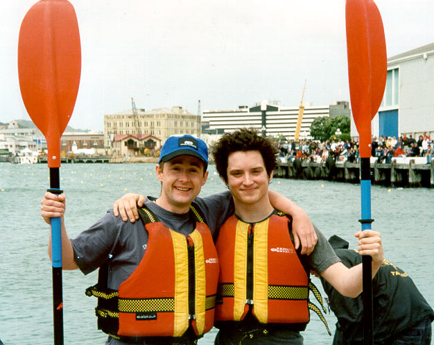 ''Well, Billy, we're shorter than the oars... what does that tell you?'' ''Just smile it off, maybe no one will notice...'' ''Horrifyingly enough, i think you're starting to look like George W. Bush...'' *Billy tries not to scream*