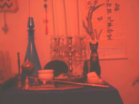 wiccan altar