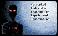 Networked Individual Trained for Repair and Observation