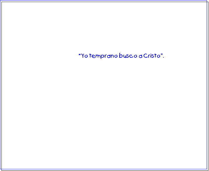 Cuadro de texto: El d�a 11 de noviembre se realiz� en nuestra iglesia un hermoso y emotivo Congreso de Ni�os, evento que cont� con la participaci�n activa de aproximadamente 140 ni�os y ni�as provenientes de distintas iglesias del distrito, los que llegaron a pesar del clima reinante ese d�a (mucha lluvia y fr�o).  El lema de este congreso fue �Yo temprano busco a Cristo�.
Este congreso comenz� con la Escuela Sab�tica de ese d�a y se prolong� a lo largo del mismo con distintas actividades a trav�s de las cuales los menores pudieron alabar al Creador. 
Cabe destacar la realizaci�n de un bautismo en el que se unieron siete preciosas almas al redil del Gran Pastor, adem�s de un recital de alabanza a Dios.
Desde ya le damos la bienvenida al pueblo de Dios.
Nota: Pronto tendremos fotograf�as de este importante evento.
