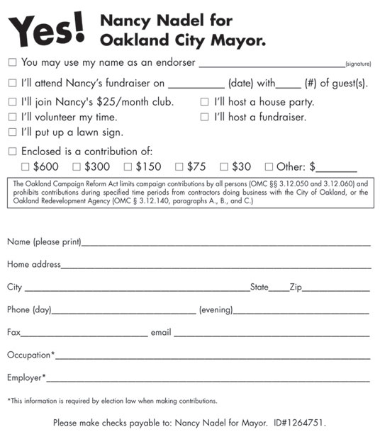Contribution Form