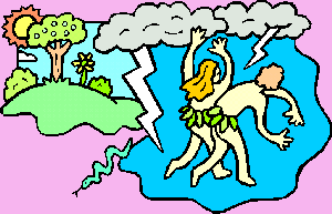 adam and eve leave garden
