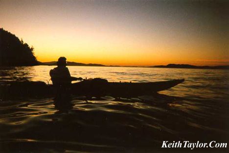 photo: keith kayaking San Juan Islands