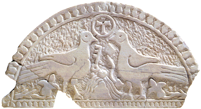 CROATIAN OLD CHRISTIAN ORNAMENT FROM GAT, Museum of city Omi�