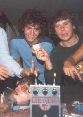 Robert, Victor, Nico y Big Muff
