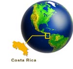 Centraal Amerika, tussen Nicaragua en Panama