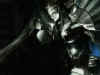 Sephiroth pulls off the case that covers Jenova