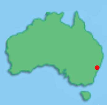 Location in Australia