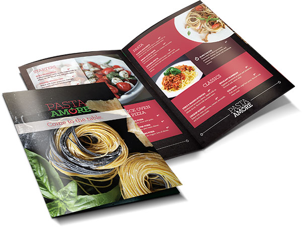 Pasta Amore Menus