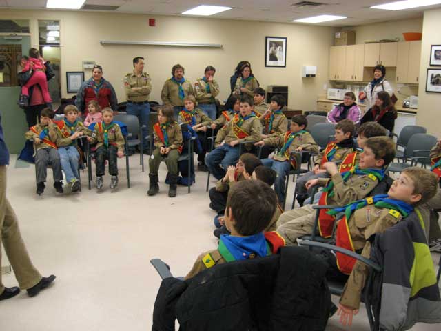 Newmarket Cubs: OSPCA