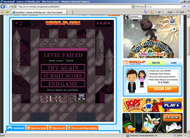 Beat Bagheera 1: Numbskull