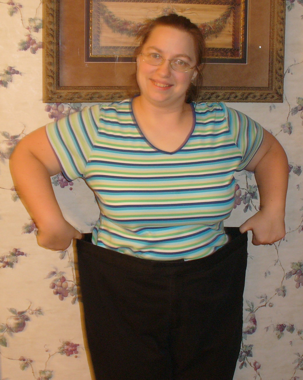 Yup these pants don't fit no more!!
