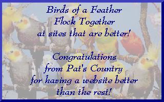 Birds of a Feather Flock Together at Sites That are Better - Congratulations at having a site better than the rest!