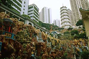 The well-acclaimed 7-storeys white pagoda had also been wiped away