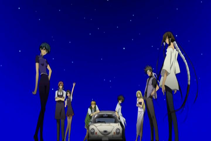 Getbackers - Hevn, Kazuki, Shido, group pictures and other characters
