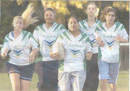 Women's A Grade players at training