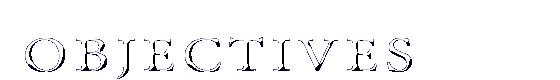 Objectives Page