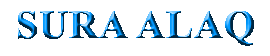SURA ALAQ