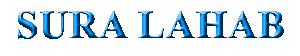 SURA LAHAB