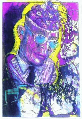 split tape with FACIALMESS, 1998
