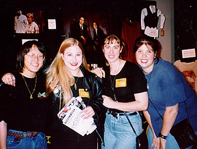 Me and the other X-F geeks at the con...