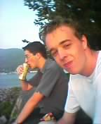 beer, endless pacific ocean,  and chips!