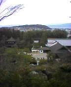view from ginkakuji