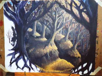 tree painting