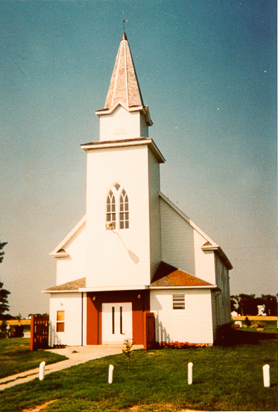 Nora Lutherans second church that got flooded.