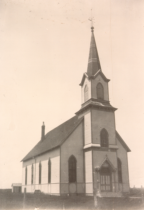 Nora Lutherans first church that got struck by lightning.