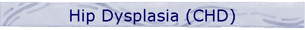 Hip Dysplasia (CHD)
