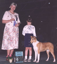 Amanda's first win