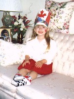 Heather on Canada Day