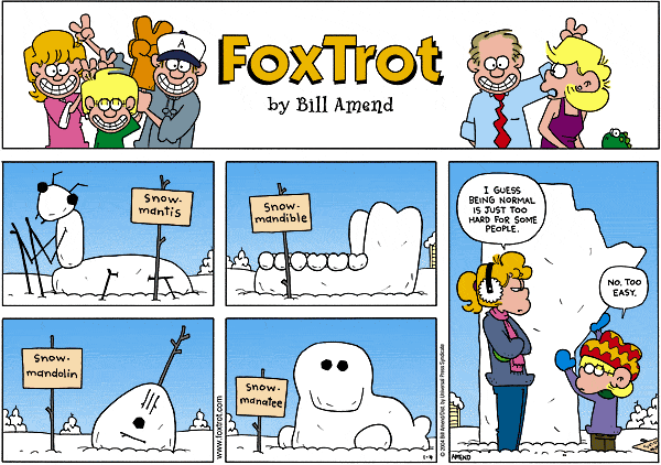 FoxTrot Comic