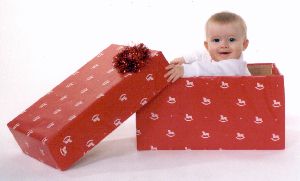 Heather gift wrapped!