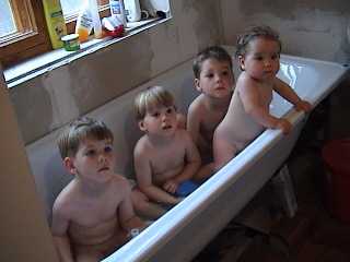Kids in the Bath