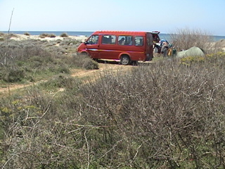 Camping at ANZAC 60kb