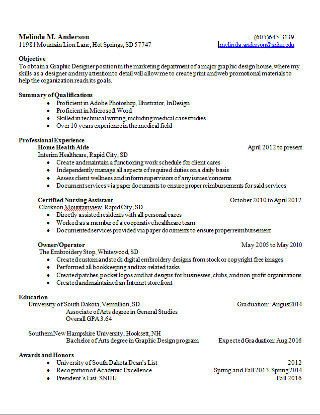 Digital Resume Download