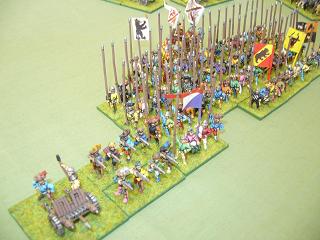 15mm Maximilian Imperialists. Click for larger image.