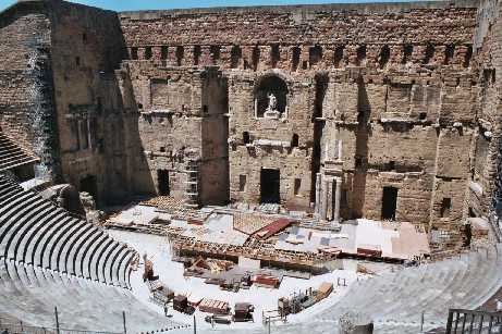 Roman Theatre, Orange, � Stephen Clifford, June 2004