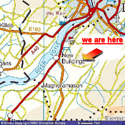 This is a map that shows the location of the NWMAC site.