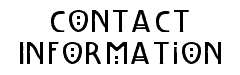 Contact Information